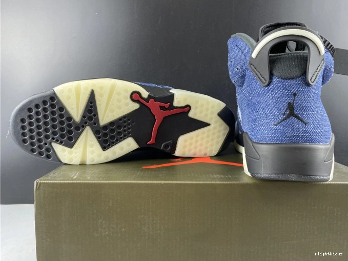 Air Jordan Denim Washed CT5350-401 6 0818
